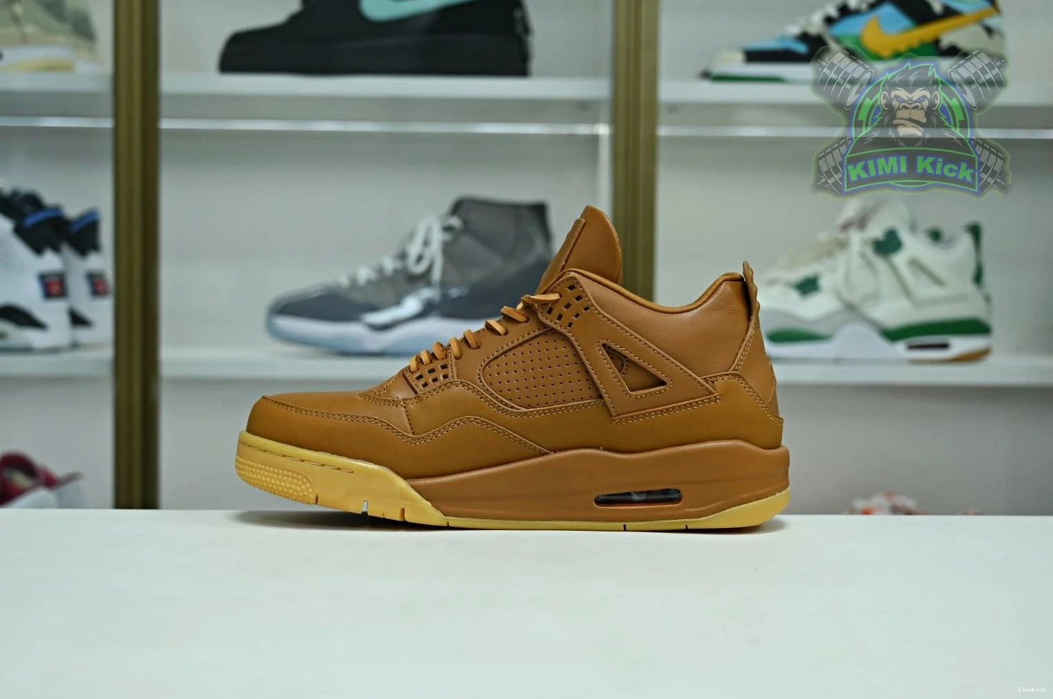 Kimikick ginger 1887 Jordan Jordan 4 Air wheat retro Affordable 0610